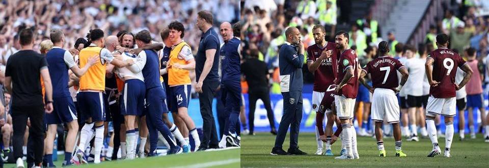 Tottenham Survive Relegation on Final Day as West Ham Slide into Championship Relegation Tottenham vs West Ham