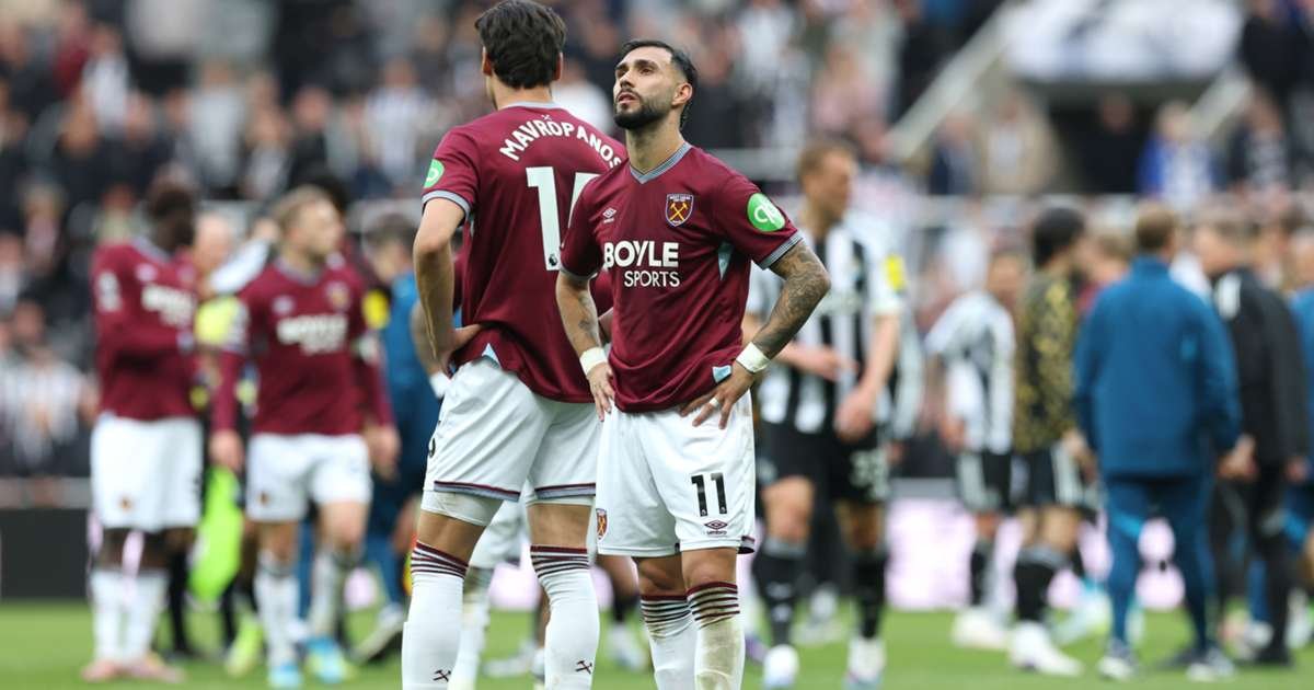 West Ham’s Relegation Hopes Fade After 3-1 Defeat to Newcastle West Ham relegation hopes