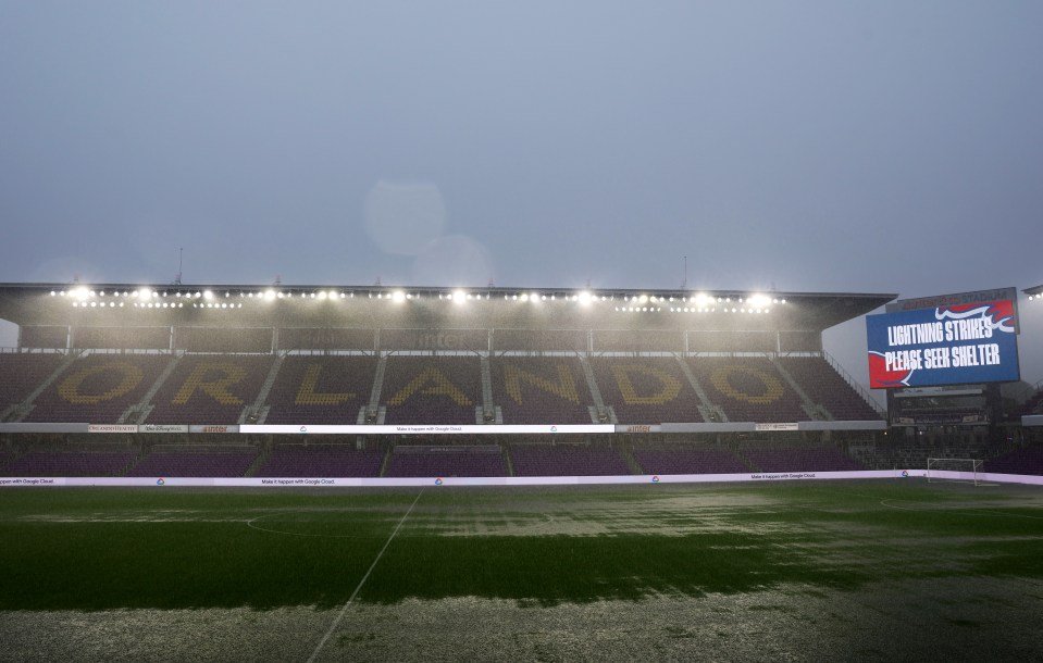 England's Friendly Against Costa Rica Delayed By Heavy Storms In Orlando England vs Costa Rica delayed