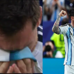 Messi crying vs Algeria
